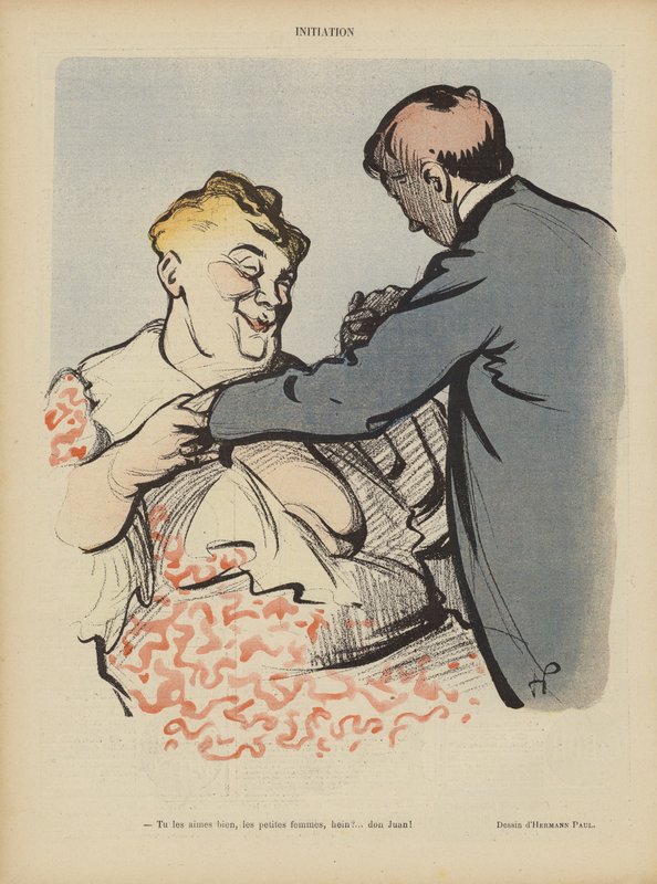 Le Rire için İllüstrasyon by Rene George Hermann Paul