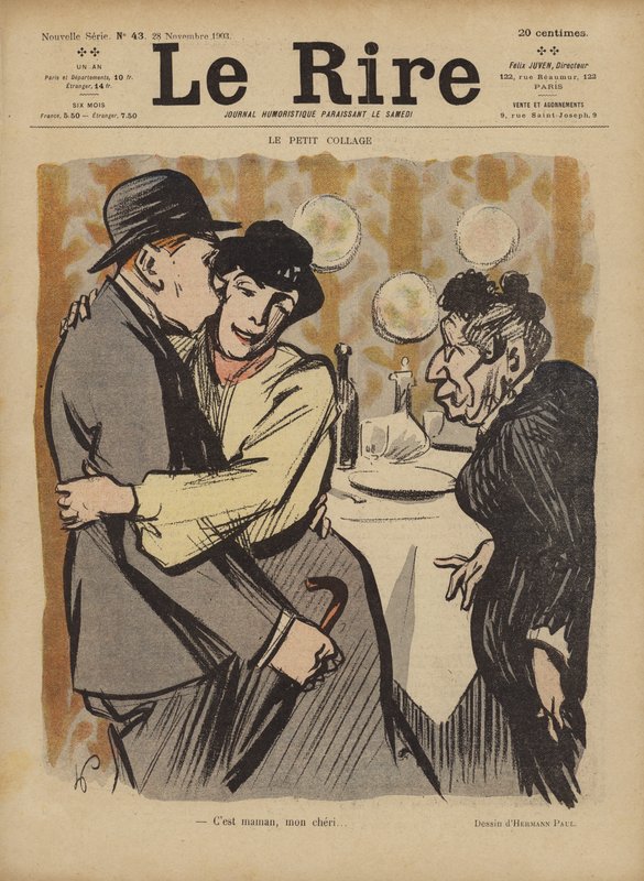 Le Rire için İllüstrasyon by Rene George Hermann Paul