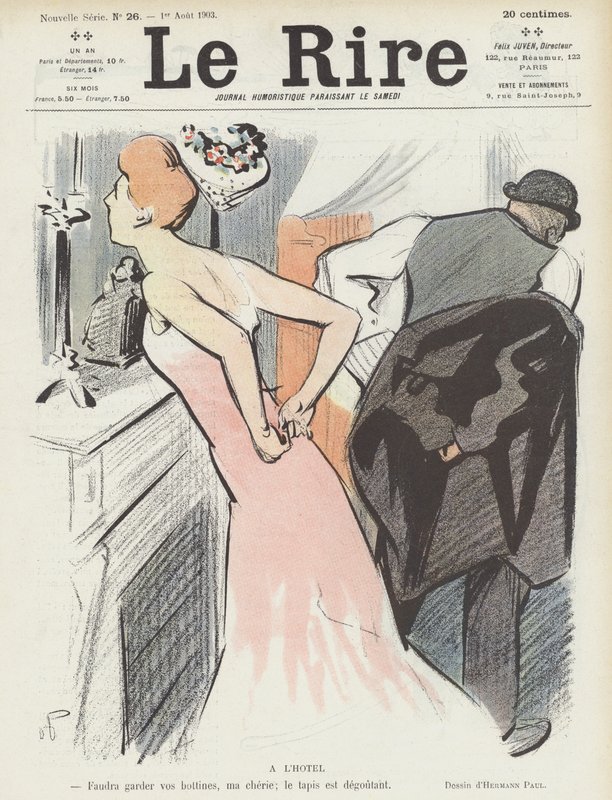 Le Rire için İllüstrasyon by Rene George Hermann Paul