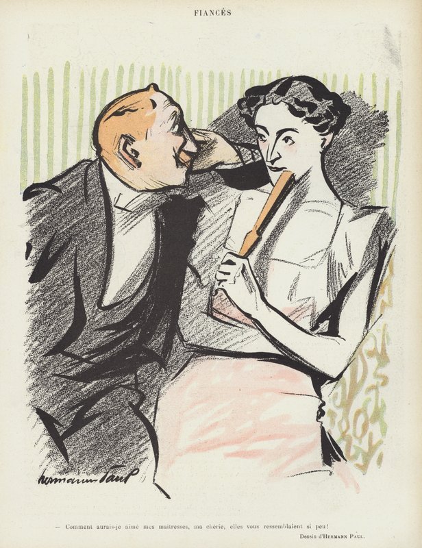 Le Rire için İllüstrasyon by Rene George Hermann Paul