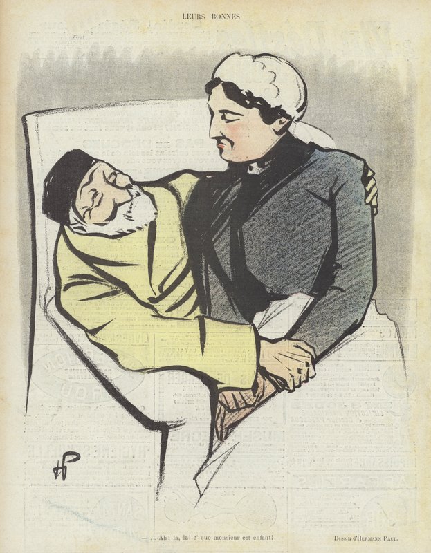 Le Rire için İllüstrasyon by Rene George Hermann Paul