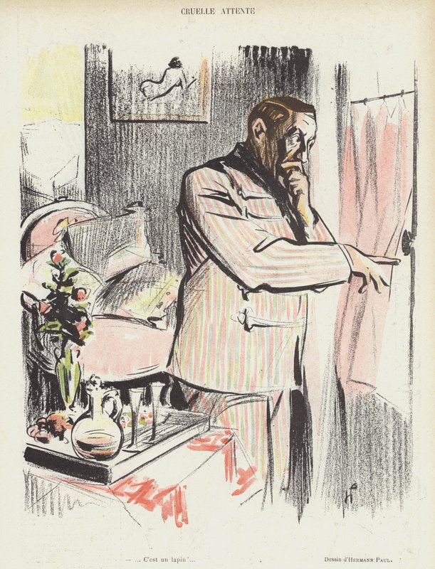 Le Rire için İllüstrasyon by Rene George Hermann Paul