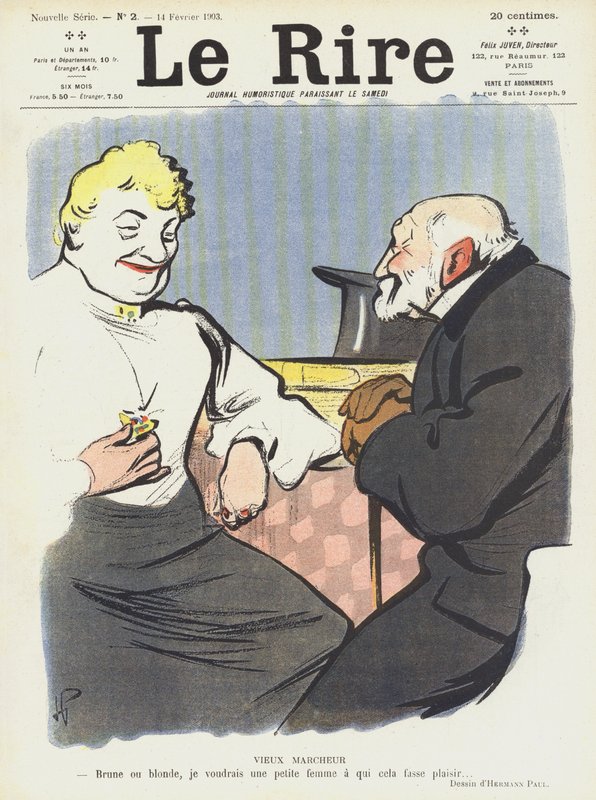 Le Rire için İllüstrasyon by Rene George Hermann Paul