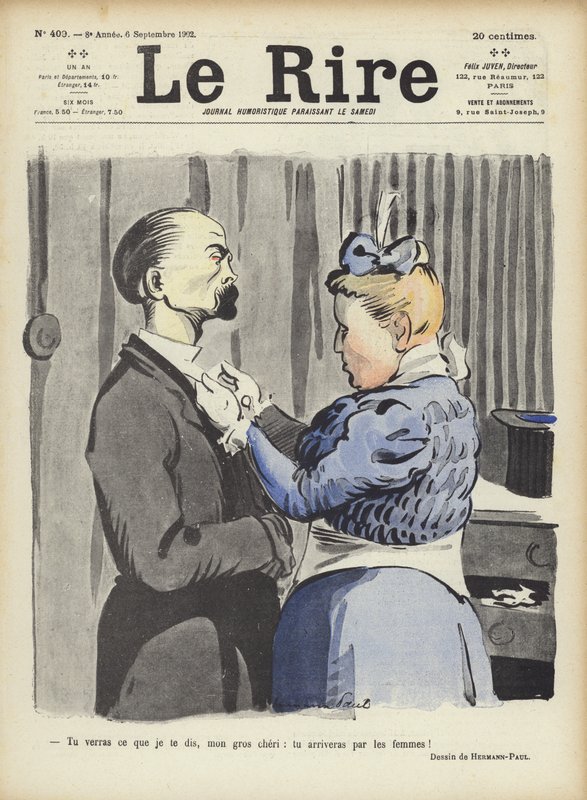 Le Rire için İllüstrasyon by Rene George Hermann Paul