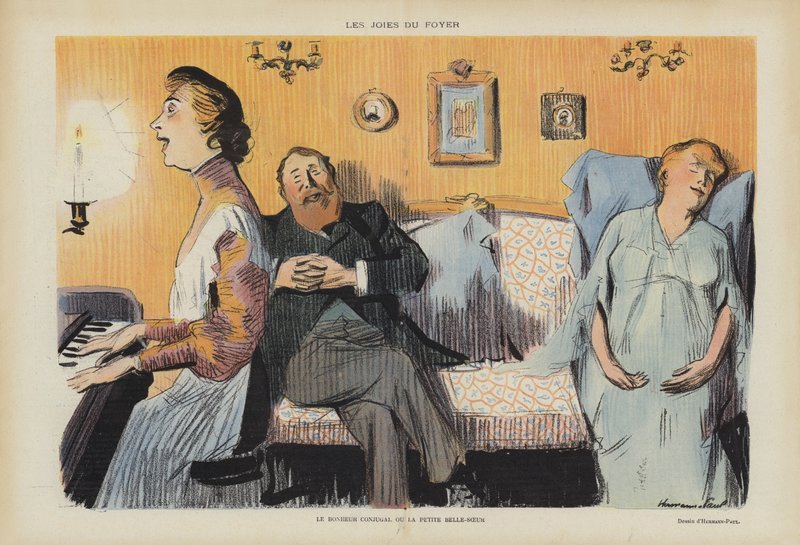 Le Rire için İllüstrasyon by Rene George Hermann Paul