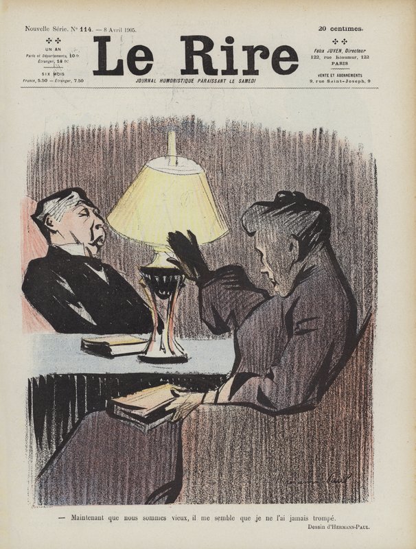 Le Rire için İllüstrasyon by Rene George Hermann Paul