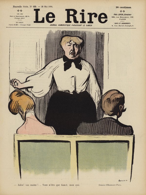 Le Rire için İllüstrasyon by Rene George Hermann Paul