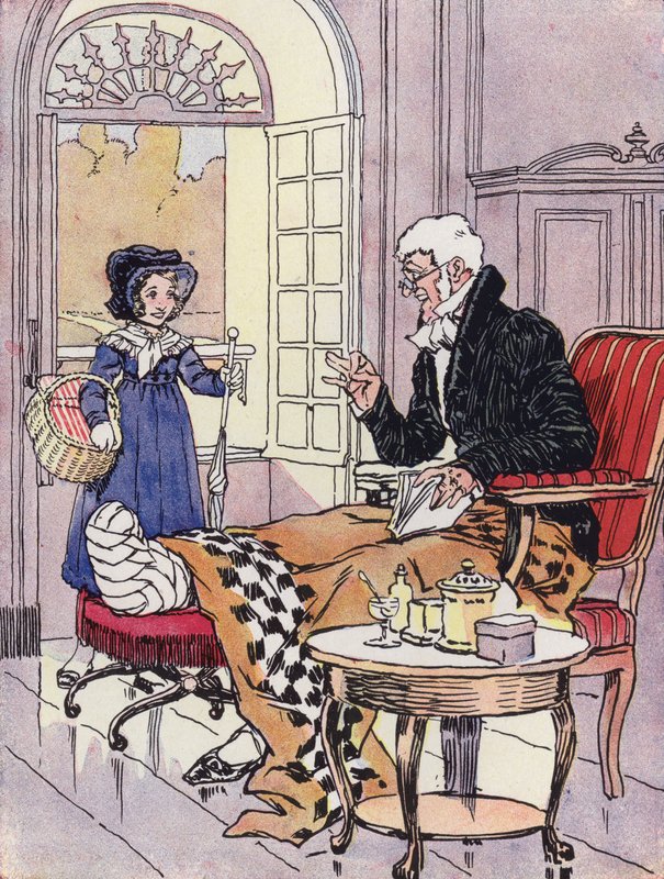 Restorasyon Altında Küçük Bir Kız (renkli taş) by Rene Vincent