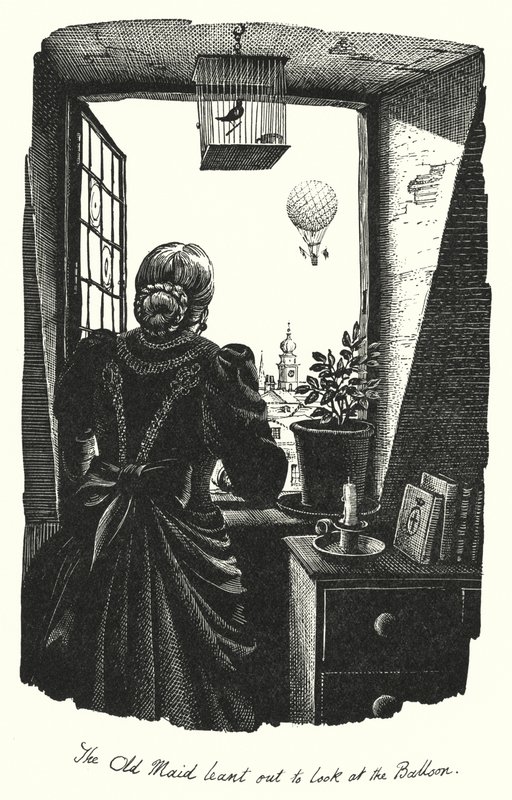 Hans Christian Andersen: Şişe Boyun (lito) by Rex (after) Whistler