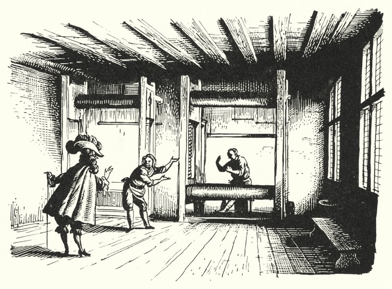 Hans Christian Andersen: İmparatorun Yeni Giysileri (taş) by Rex (after) Whistler