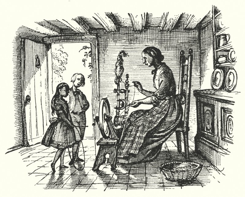 Hans Christian Andersen: Keten (lito) by Rex (after) Whistler