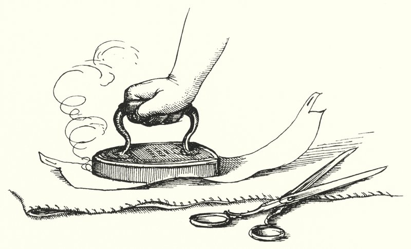 Hans Christian Andersen: Gömlek Yakası (lito) by Rex (after) Whistler