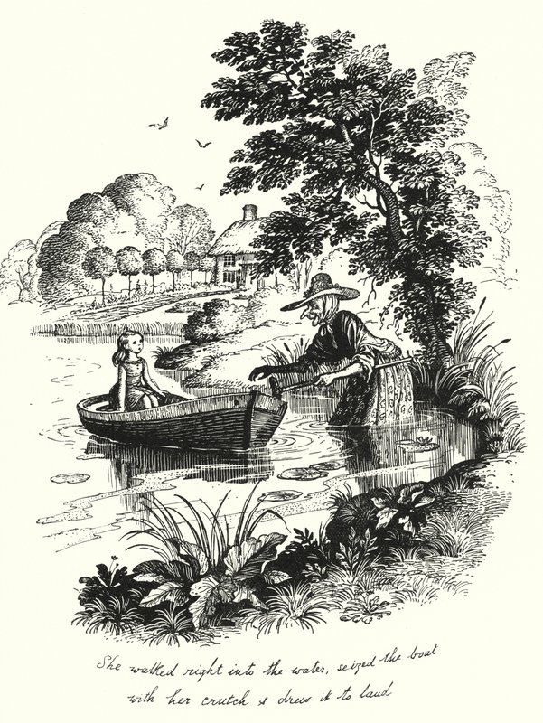 Hans Christian Andersen: Kar Kraliçesi (taş) by Rex (after) Whistler