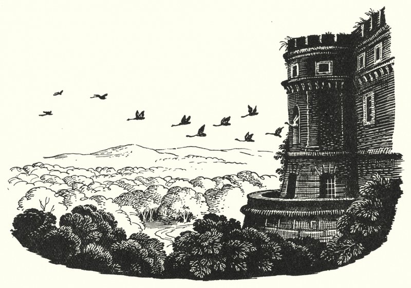 Hans Christian Andersen: Yabani Kuğular (taş) by Rex (after) Whistler
