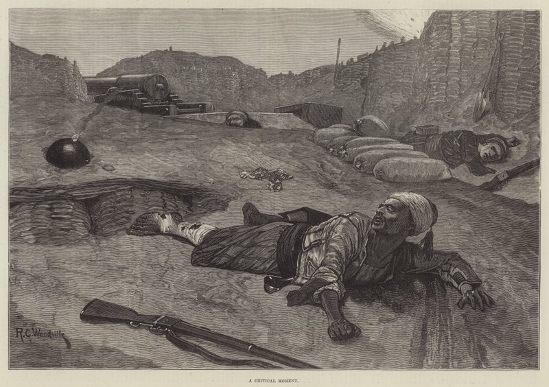 Kritik Bir An by Richard Caton Woodville junior