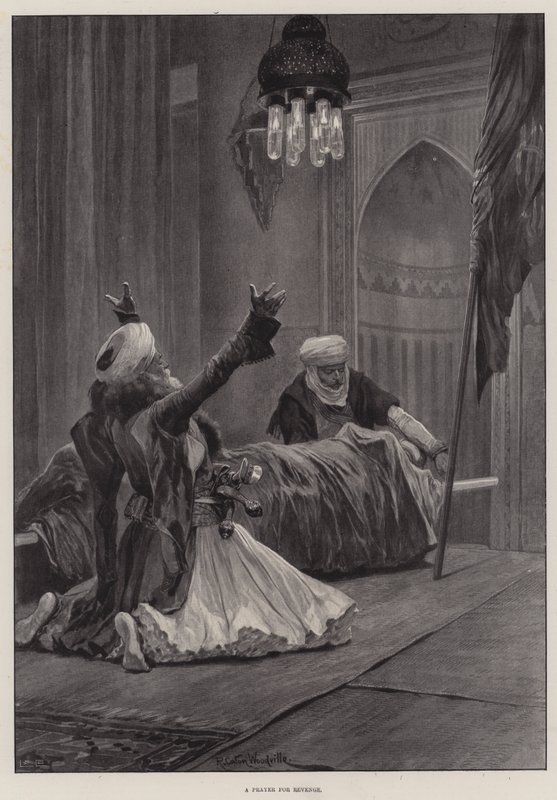 İntikam için Bir Dua by Richard Caton Woodville junior