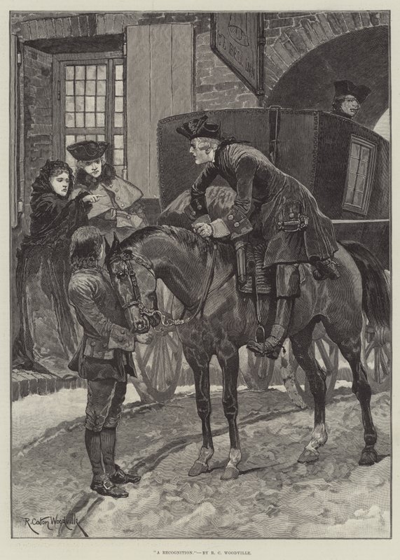 Bir Tanıma by Richard Caton Woodville junior