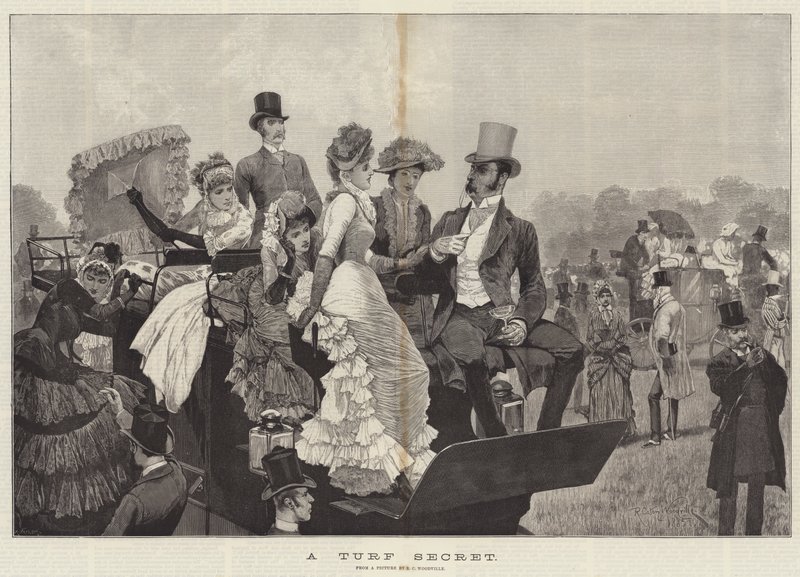 Bir Çim Sırrı by Richard Caton Woodville junior