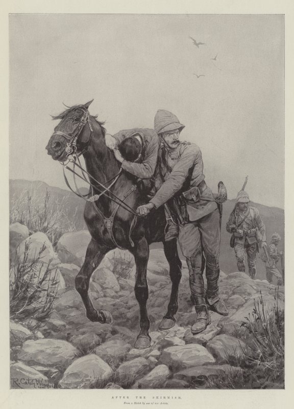Çatışmadan Sonra by Richard Caton Woodville junior