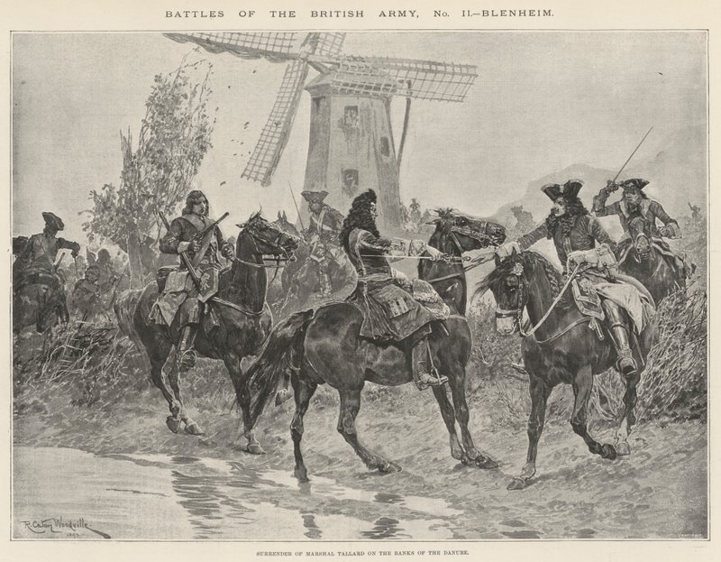 İngiliz Ordusu Savaşları, Blenheim by Richard Caton Woodville junior