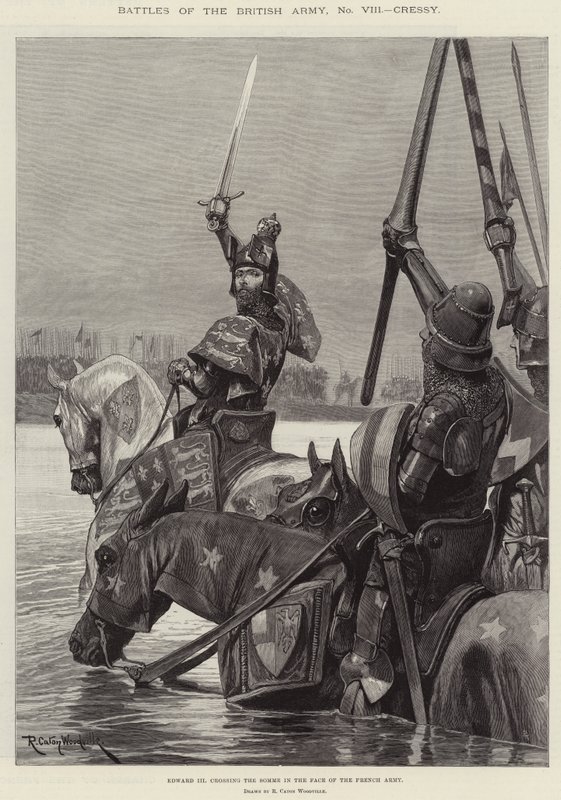 İngiliz Ordusu, Cressy, Edward III