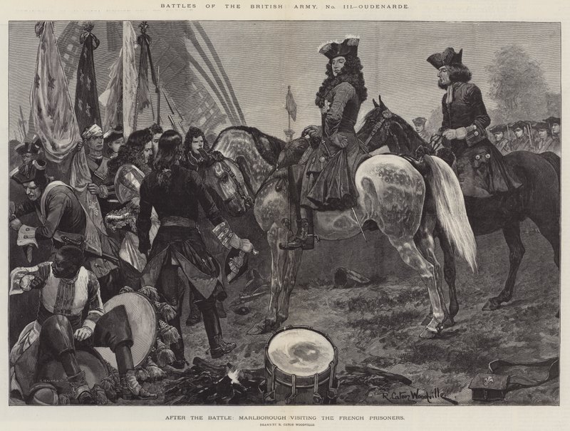İngiliz Ordusu Savaşları, Oudenarde by Richard Caton Woodville junior