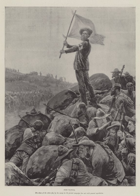Boer Taktikleri by Richard Caton Woodville junior