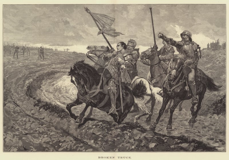 kırık ateşkes by Richard Caton Woodville junior
