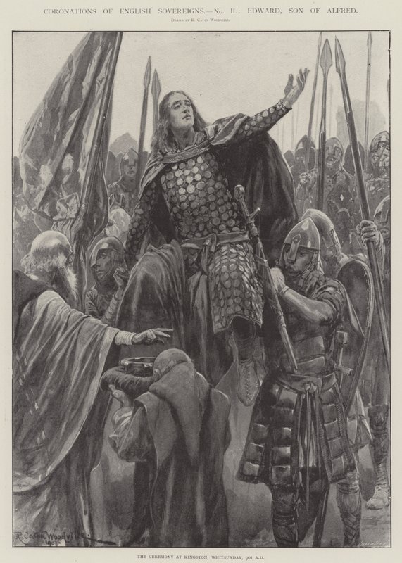 İngiliz Egemenlerinin taç giyme törenleri, Edward, Alfred