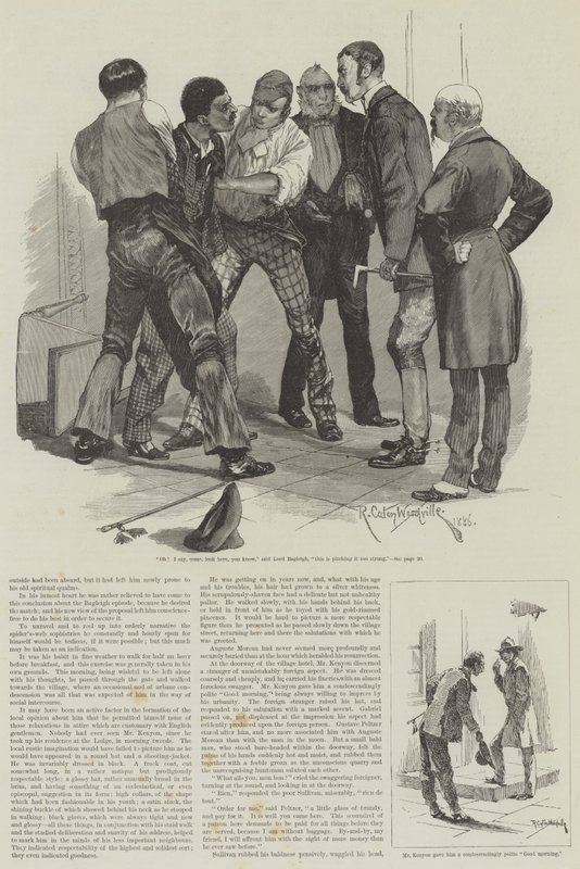Cynic Fortune, Vicdanlı Bir Adamın Hikayesi, David Christie Murray by Richard Caton Woodville junior