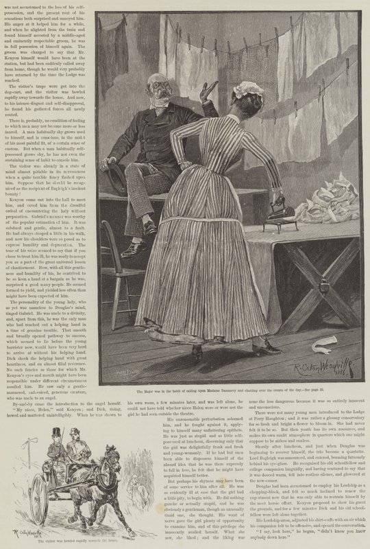 Cynic Fortune, Vicdanlı Bir Adamın Hikayesi, David Christie Murray by Richard Caton Woodville junior