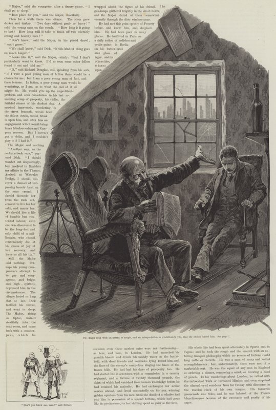Cynic Fortune, Vicdanlı Bir Adamın Hikayesi, David Christie Murray by Richard Caton Woodville junior