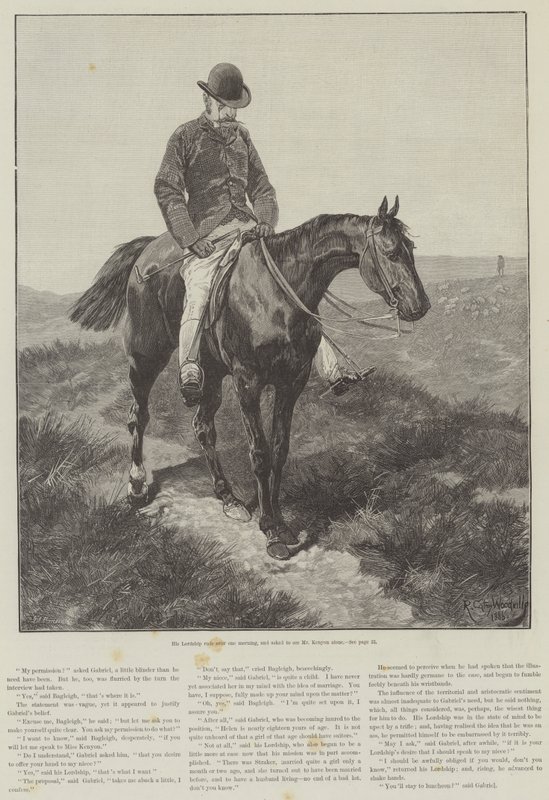 Cynic Fortune, Vicdanlı Bir Adamın Hikayesi, David Christie Murray by Richard Caton Woodville junior