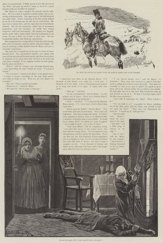 Cynic Fortune, Vicdanlı Bir Adamın Hikayesi, David Christie Murray by Richard Caton Woodville junior