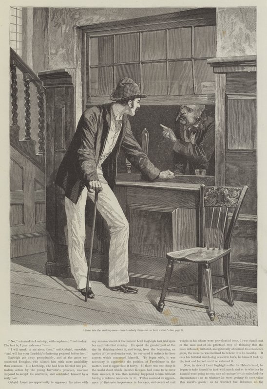 Cynic Fortune, Vicdanlı Bir Adamın Hikayesi, David Christie Murray by Richard Caton Woodville junior