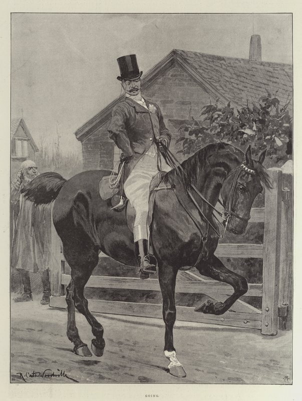 Giden by Richard Caton Woodville junior