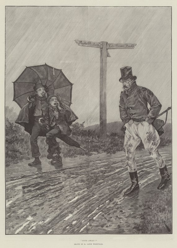 Gitti! by Richard Caton Woodville junior