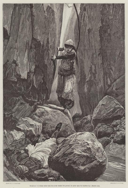 Gülbeyaz, Athol Mayhew by Richard Caton Woodville junior