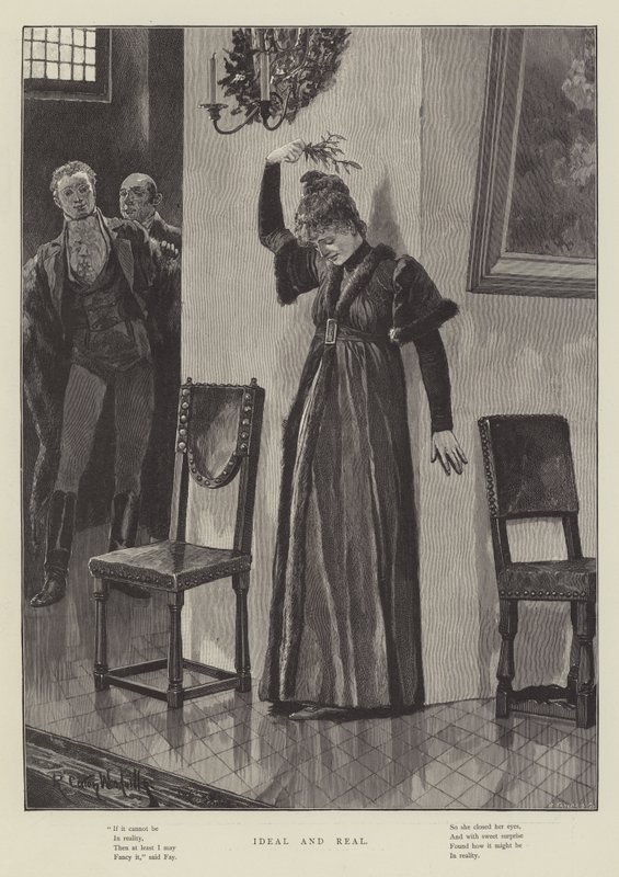 İdeal ve Gerçek by Richard Caton Woodville junior