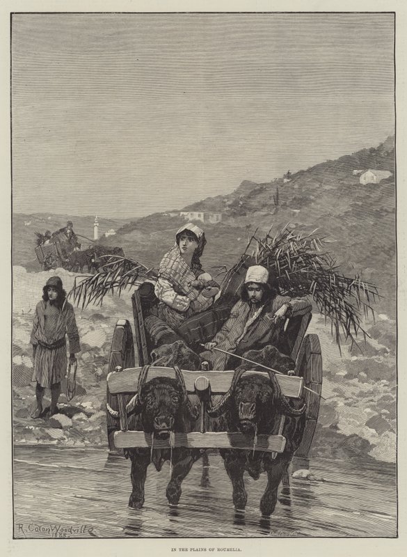 Rumeli Ovalarında by Richard Caton Woodville junior