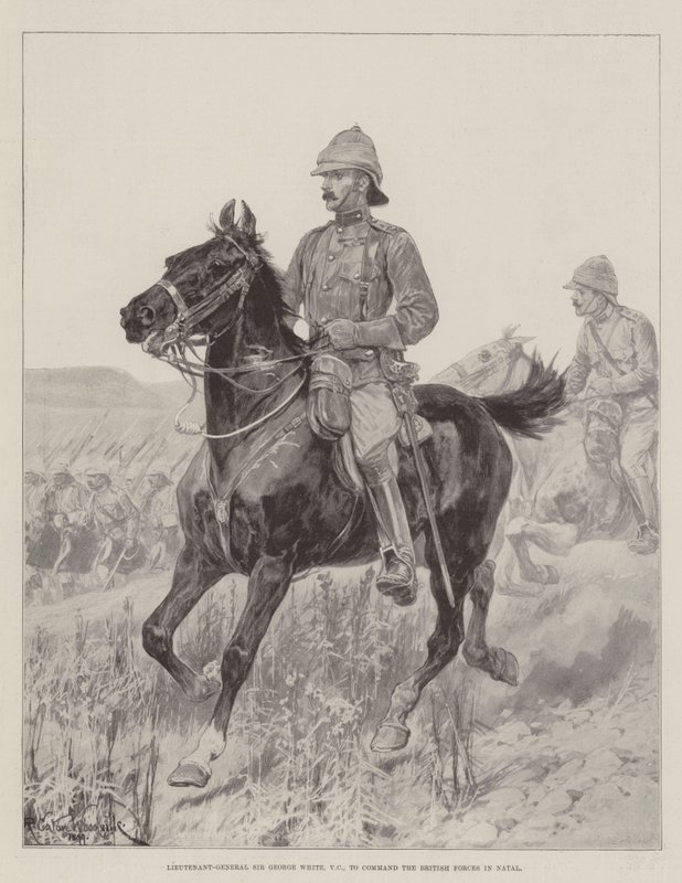 Korgeneral Sir George White, VC, Natal
