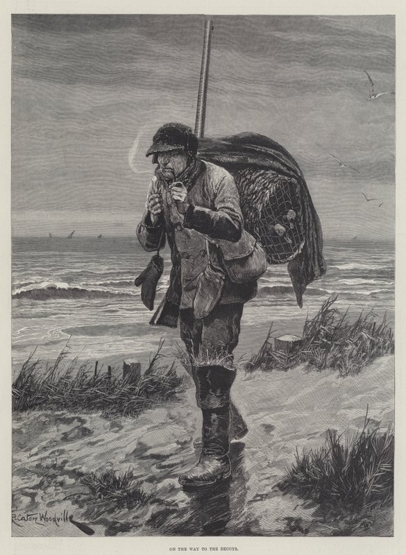 Tuzaklara Giden Yolda by Richard Caton Woodville junior