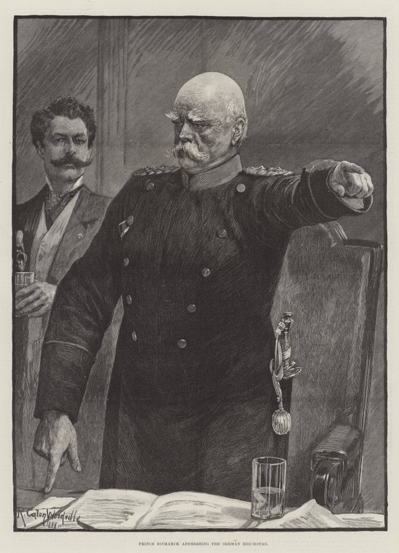 Prens Bismarck Alman Reichstag