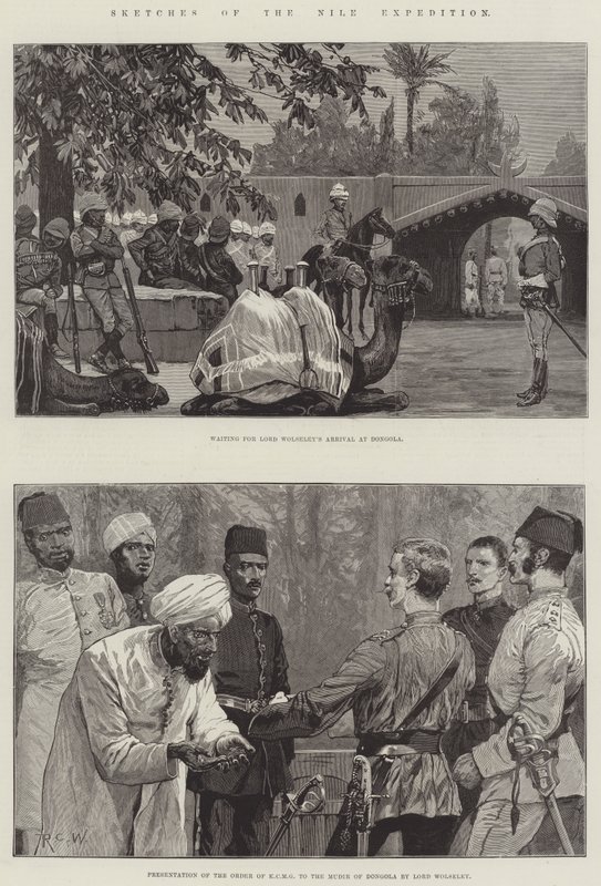 Nil Seferi Eskizleri by Richard Caton Woodville junior