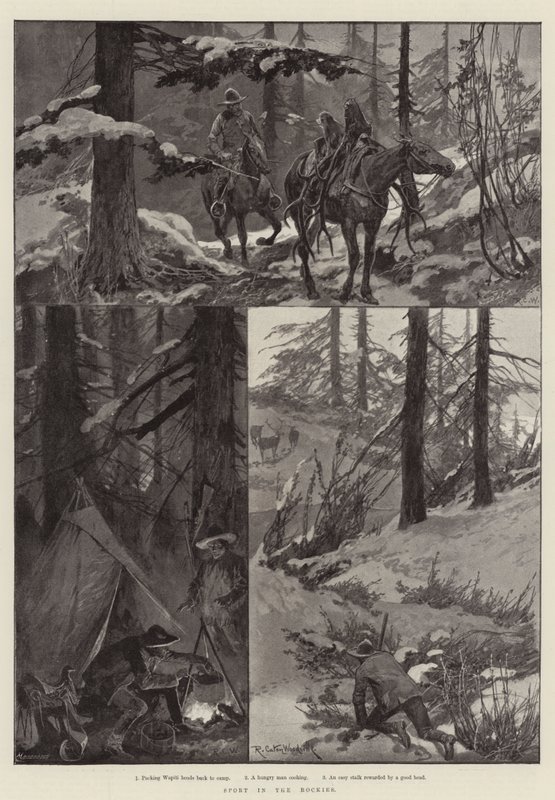 ರಾಕೀಸ್ ಟರ್ಕಿಯಲ್ಲಿ ಕ್ರೀಡೆ by Richard Caton Woodville junior