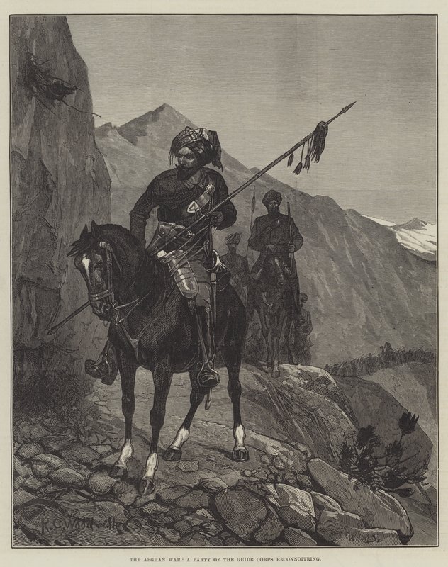 Afgan Savaşı, Rehber Kolordu