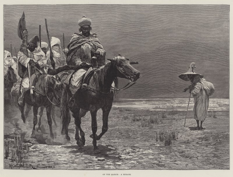 İngilizlerin Fas Misyonu by Richard Caton Woodville junior