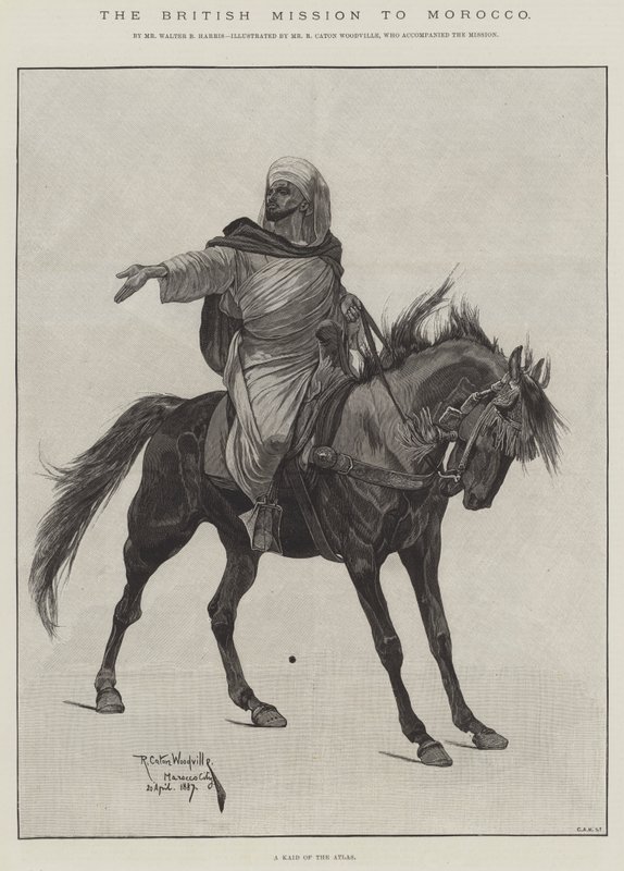 İngilizlerin Fas Misyonu by Richard Caton Woodville junior