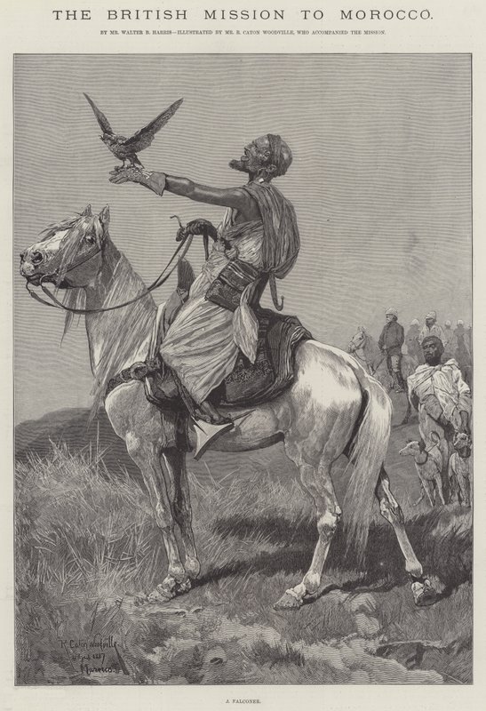 İngilizlerin Fas Misyonu by Richard Caton Woodville junior