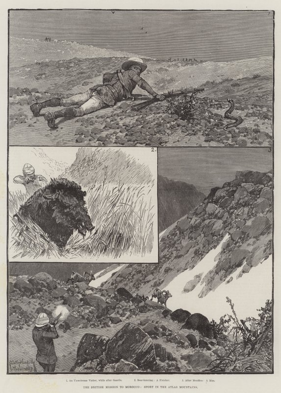 İngiliz Fas Misyonu, Atlas Dağları